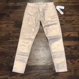 HUDSON “Nico” Rose Gold super skinny ankle